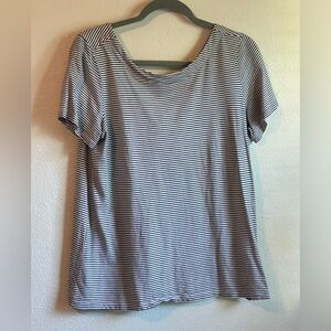 banana republic factory striped top
